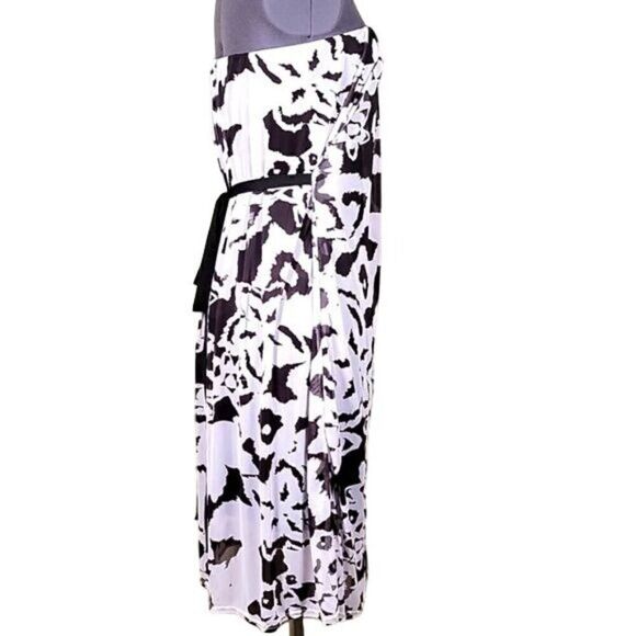Kokoon Black & White Strapless Dress Sz XS - Picture 3 of 6